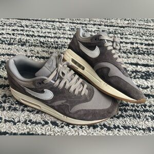 Nike Air Max 1 PRM "CREPE SOFT GREY" 2023 - Size 10.5 - fd5088 001 (479-85)